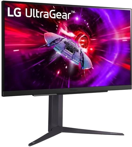 Монитор LG 27" UltraGear 27GR83Q-B черный IPS LED 16:9 HDMI матовая HAS Piv 1000:1 400cd 178гр/178гр 2560x1440 240Hz G-Sync FreeSync Premium DP 2K USB 6.2кг фото 2