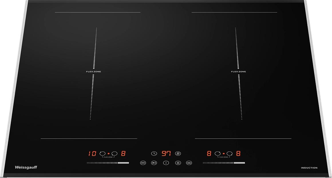 Индукционная варочная поверхность Weissgauff HI 642 Bfzg, независимая, черный фото 2