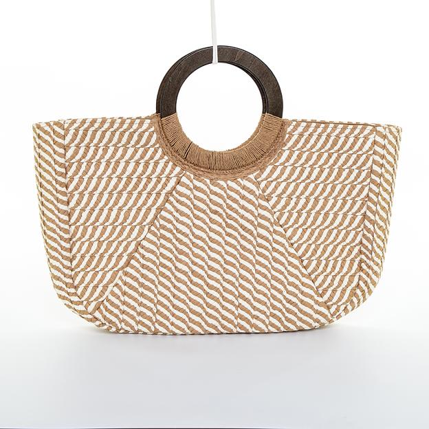 Адриана сумка корзинка, солома ОПТ фото 1