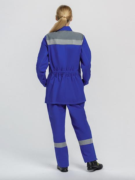 Костюм женский рабочий «Смена» синий, опт фото 3