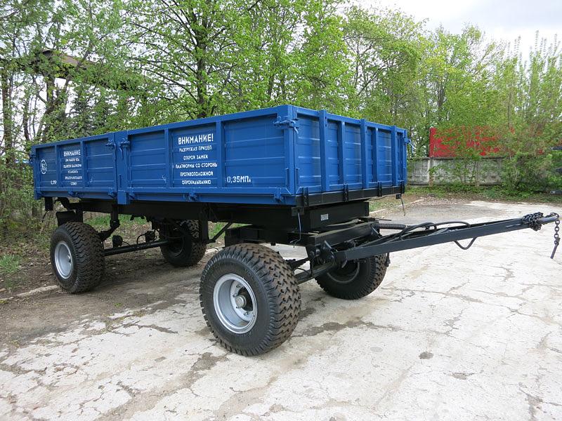Прицеп тракторный самосвальный 2ПТСЕ-6.5 КФ-105 фото 1