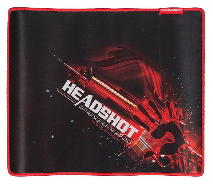 Коврик для мыши A4Tech Bloody B-071 черный/рисунок 350x280x4мм фото 1