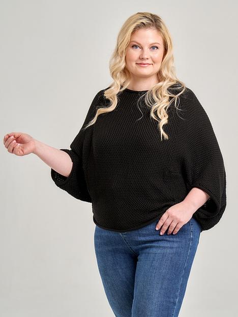 Кардиган Аванта черный 44-52, 54-62 ОПТ фото 4