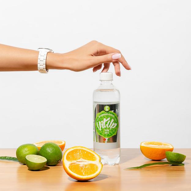 Витаминный напиток газированный «VitUp лайм-мята» 0,5 л фото 1