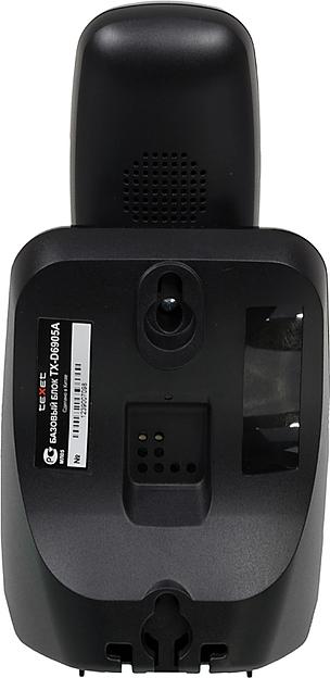 TEXET TX-D6905A черный (громкая связь,телефонная книга на 50 имен и номеров, определитель номера, будильник) фото 4