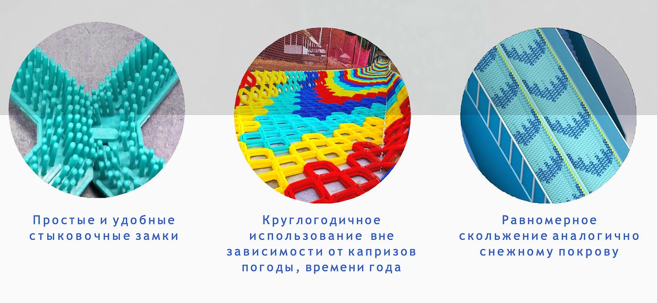 Покрытие для игровых площадок Snowtech цвет фиолетовый ОПТ фото 9