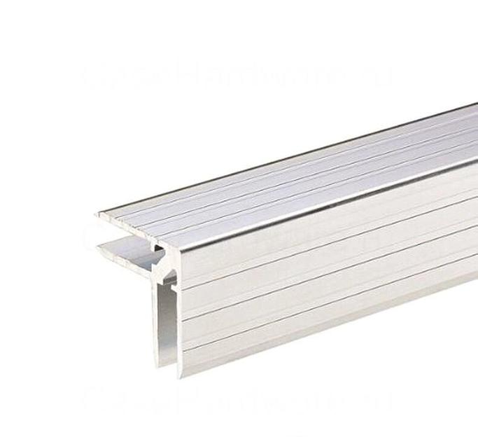 Угловой алюминиевый профиль для 6-7 мм, панелей 6106 фото 1