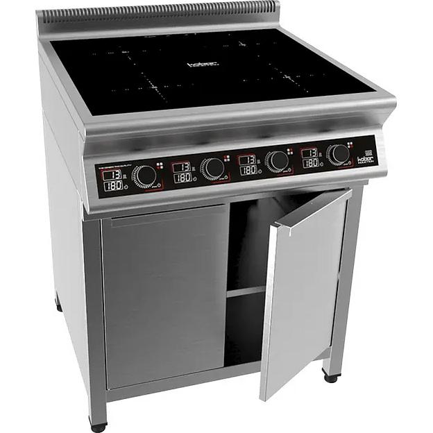 Плита индукционная на закрытой подставке 4 конфорки Кобор I7-4S2 фото 1