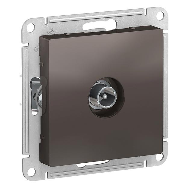 Systeme electric ATN000691 ATLASDESIGN TV РОЗЕТКА оконечная 1DB, механизм, МОККО фото 1