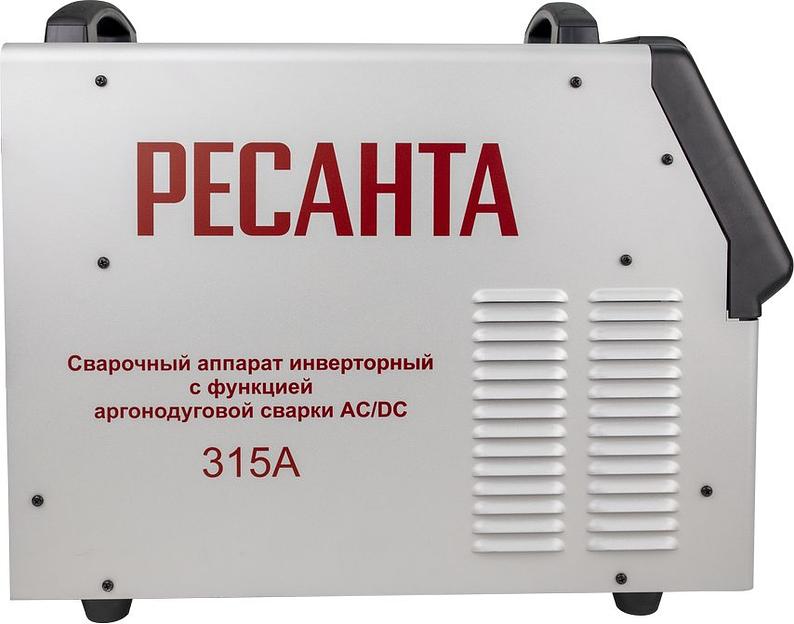 Сварочный аппарат Ресанта САИ-315АД инвертор MMA DC/TIG DC 13.8кВт фото 4