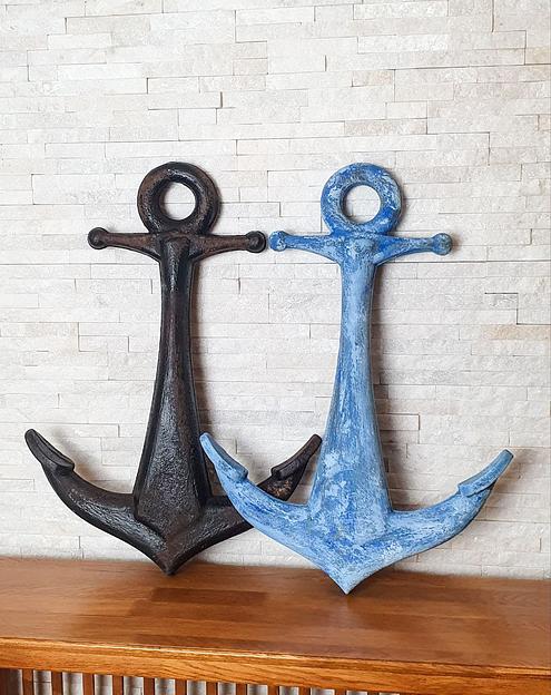 Морской декор Якорь набор фигур фото 1