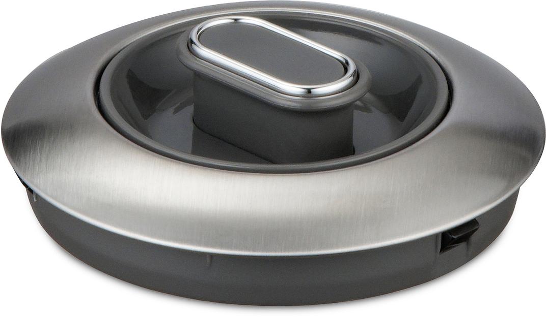 Чайник электрический Hyundai HYK-S4804 1.7л. 2200Вт серый/черный корпус: металл фото 6