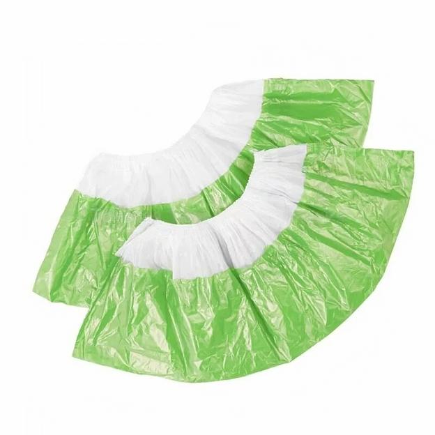 Бахилы с двойной подошвой Люкс 55 мкм (1000 пар) фото 1