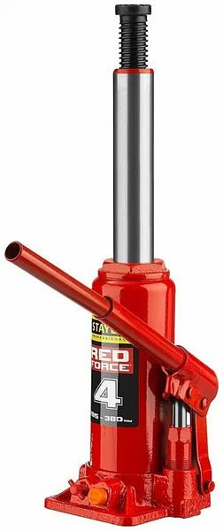 Домкрат Stayer «43160-4_z01» Red Force гидравлический бутылочный ОПТ фото 1