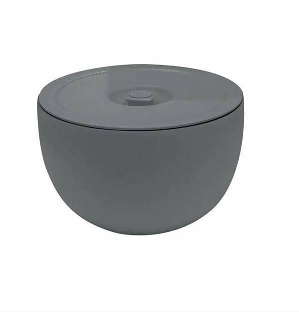 Термомиска с крышкой Fitsch, 3 литра, серая фото 4