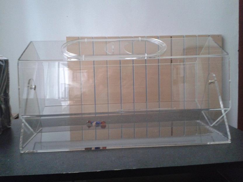 Лототрон настольный прозрачный акриловый широкий 600мм. фото 1