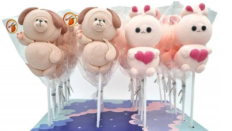 Фигурный маршмеллоу на палочке Юлисен «Набор №2» фото 1