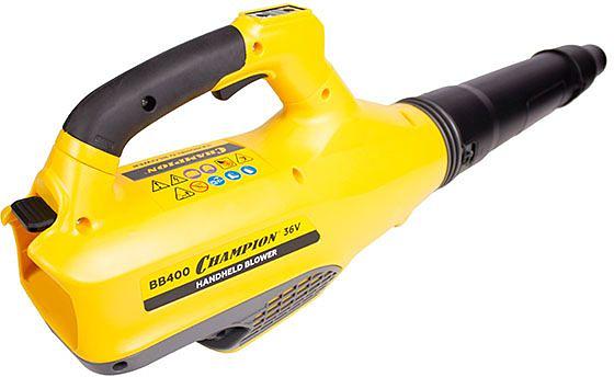 Воздуходувка Champion BB400 пит.:от аккум. желтый/черный фото 6