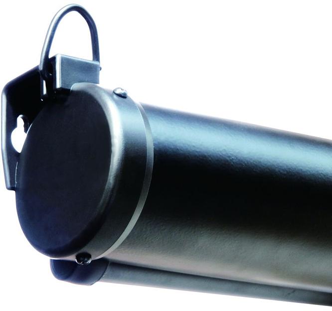 Экран 120x120см Digis Optima-C DSOC-1106 1:1 настенно-потолочный рулонный черный фото 2