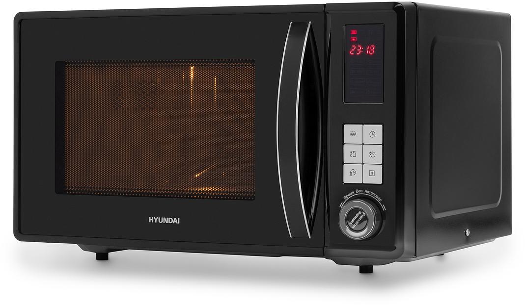 Микроволновая Печь Hyundai HYM-D3009 23л. 800Вт нержавеющая сталь фото 1