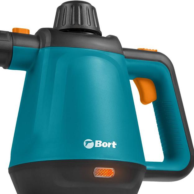Пароочиститель ручной Bort BDR-2800-RR 1300Вт бирюзовый/черный фото 2
