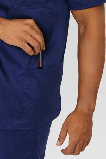 Mahogani / Топ медицинский мужской (Insoft, короткий рукав) арт. 6-01-25-1 фото 9