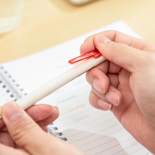 Ручка гелев. Deli EG22-GN белый/зеленый d=0.5мм зел. черн. кор. фото 3