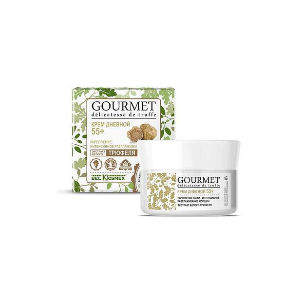 Belkosmex 55+ дневной крем для интенсивного разглаживания морщин с экстрактомактом белого трюфеля 48мл фото 1