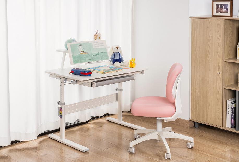 Кресло детское Cactus CS-CHR-3594PK розовый пластик белый фото 10