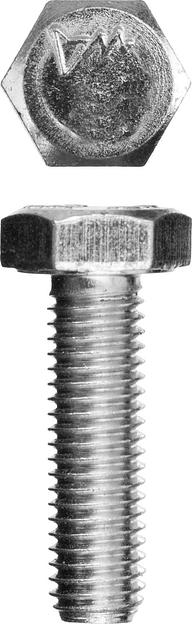 ЗУБР ГОСТ 7798-70, кл. пр. 5.8, M8 х 16 мм, цинк, 5 кг, болт (303080-08-016) фото 1