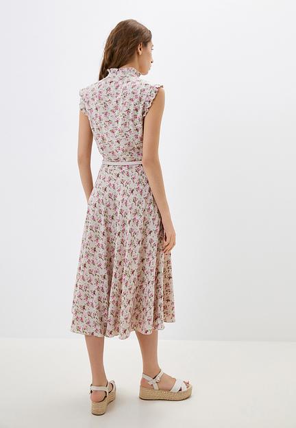 Платье-рубашка с цветочным принтом Elit by Ter-Hakobyan опт фото 3