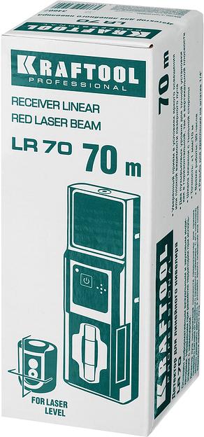 KRAFTOOL LR 70, детектор для линейного нивелира (34607) фото 5
