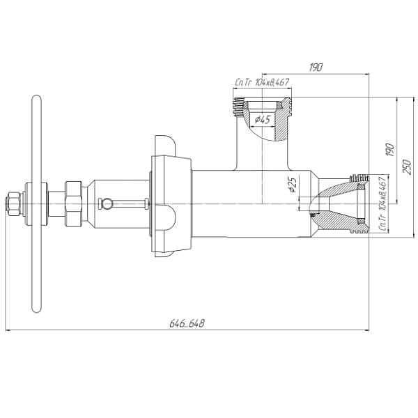 Дроссель регулируемый АСК ДР-50.70.000А фото 2