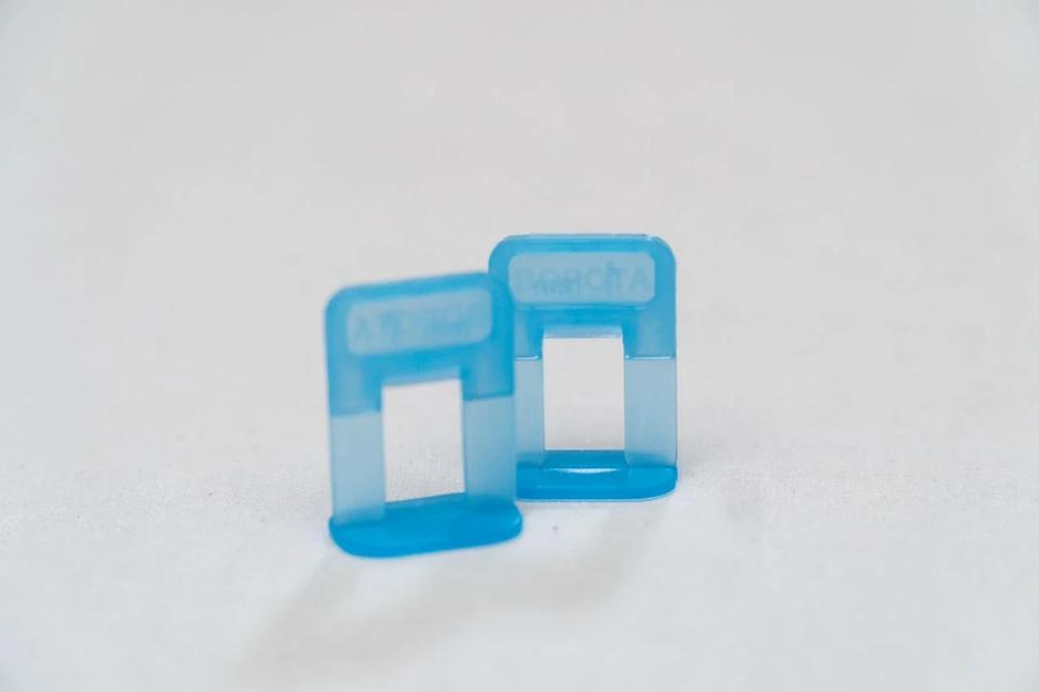 Система выравнивания плитки J&B Зажим Ворота 1 мм, 100 шт фото 2