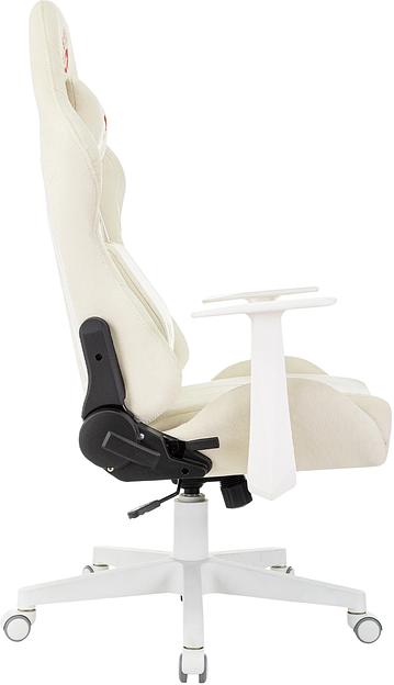 Кресло игровое A4Tech Bloody GC-570 белый сиденье белый с подголов. крестов. пластик пластик белый фото 8