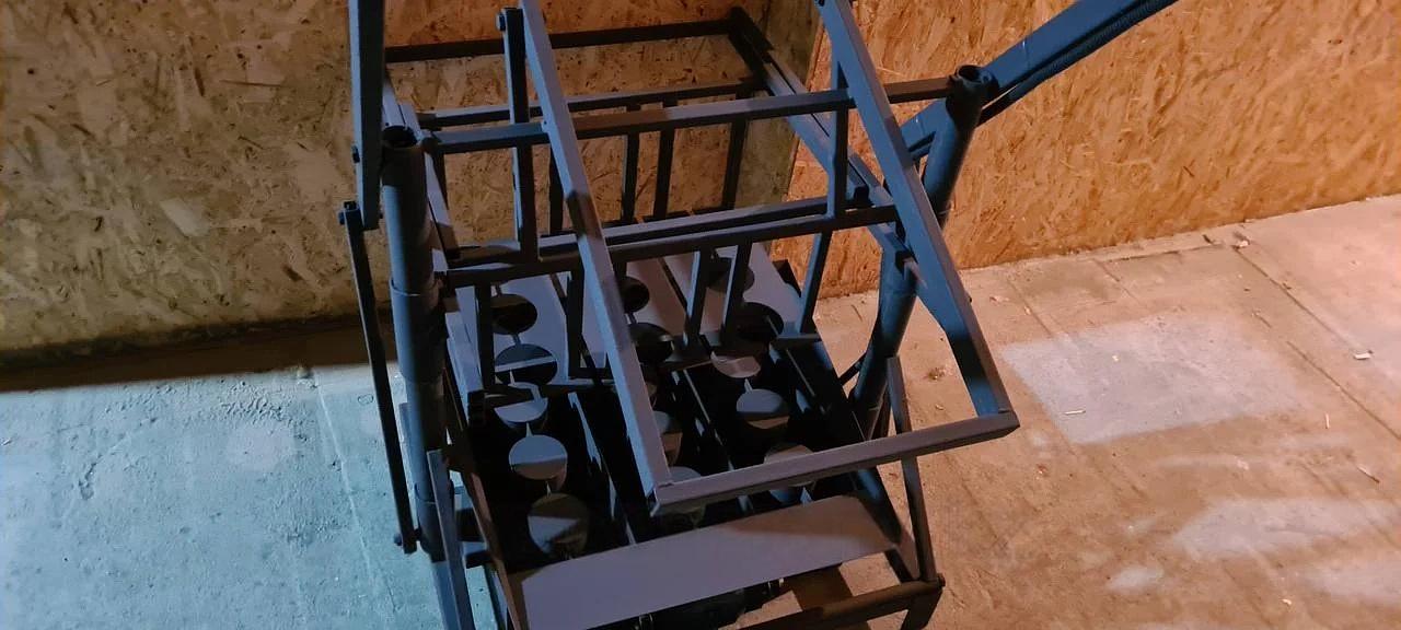 Станок для производства блоков «Команч-3» Круг фото 1