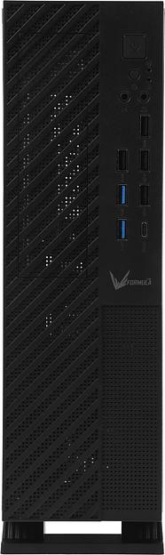 Корпус Formula SFF T12 черный без БП mATX 1x80mm 4xUSB2.0 2xUSB3.0 1xUSB3.1 audio фото 2