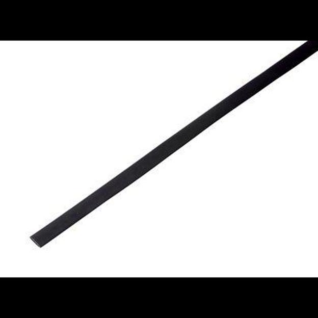 REXANT 20-5006 5.0 / 2.5 мм 1м термоусадка черная (уп. 50 шт) фото 1