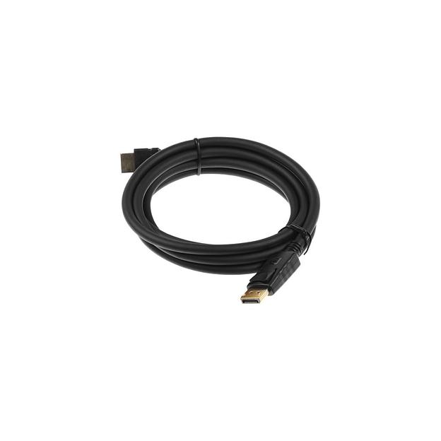 Кабель DisplayPort (m) - HDMI (m), 2м, черный фото 1