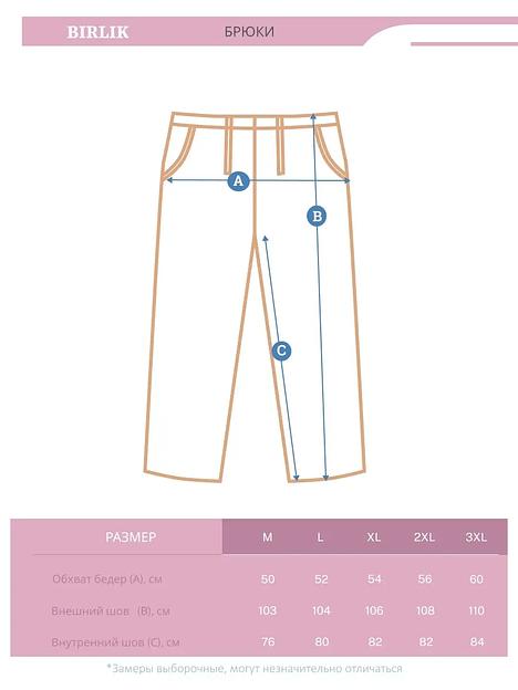 Брюки мужские BIRLIK с карманами по бокам, 220 г/м² фото 10