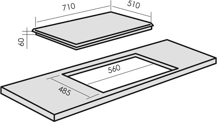Газовая варочная поверхность MBS PG-801WH стекло белое фото 7