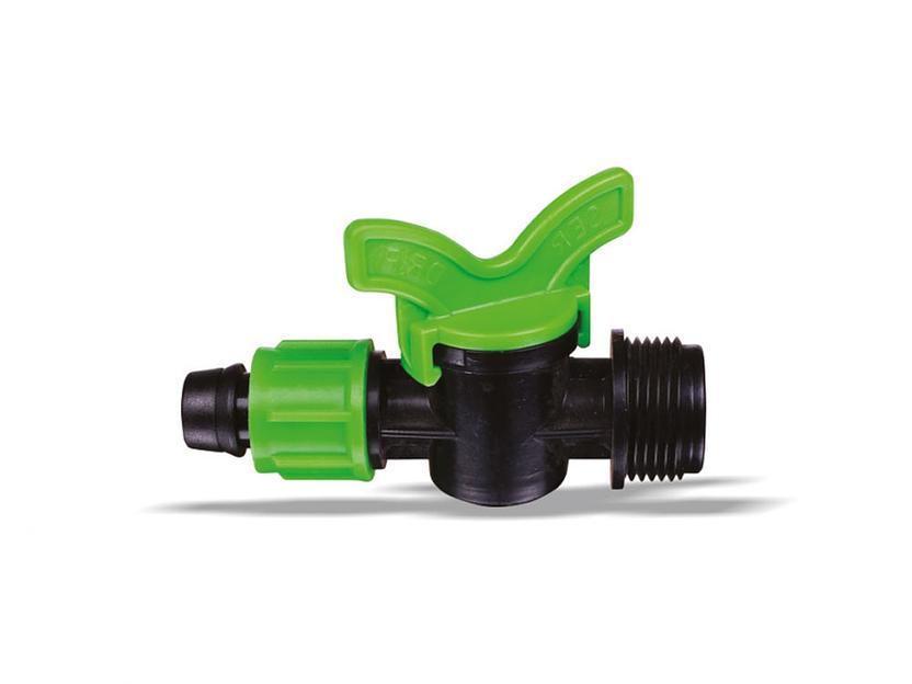 Кран гайка-резьба 17×3/4 фото 2