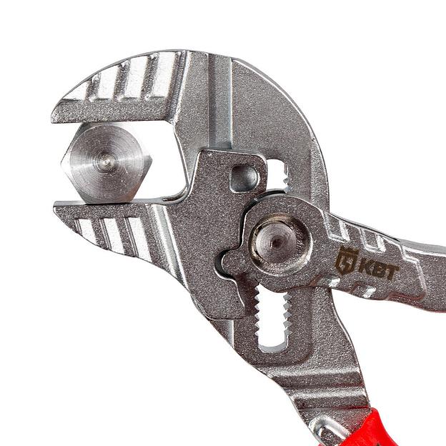 Клещи переставные - гаечный ключ 180 мм серия ПРОФИ фото 3