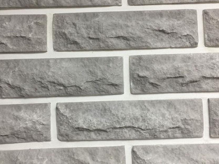 Декоративный кирпич «Гурзуф», цвет Серый фото 1