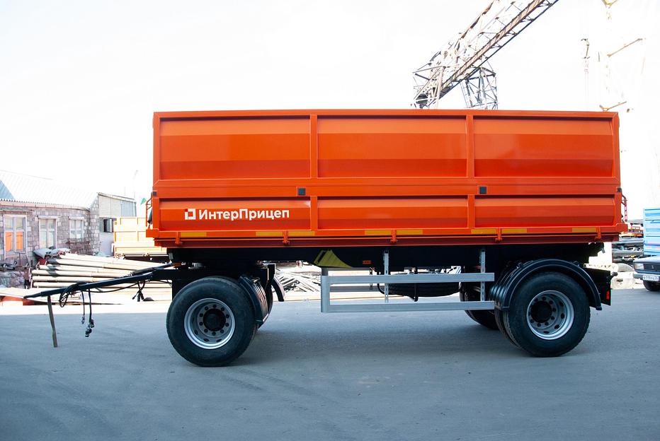 Прицеп самосвальный двухосный фото 3