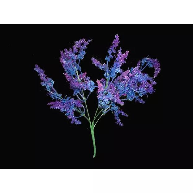 Букет 25 веток зелени фиолетовые веточки 163-115 38см фото 1