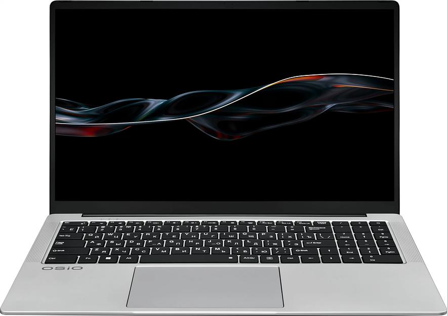 Ноутбук Osio FocusLine F160i-002 Core i3 1115G4 64Gb SSD512Gb Intel UHD Graphics 16.1" IPS FHD (1920x1080) Windows 11 Home grey WiFi BT Cam 6000mAh фото 1