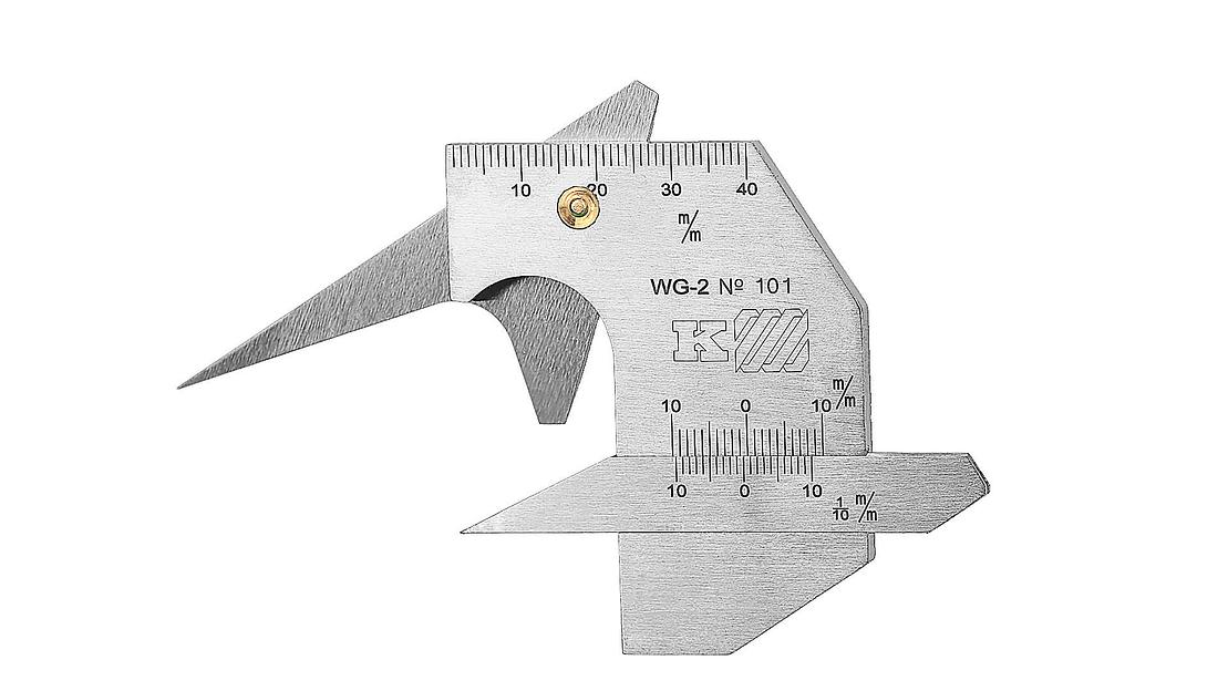 Шаблон сварщика WG 2 с поверкой фото 1