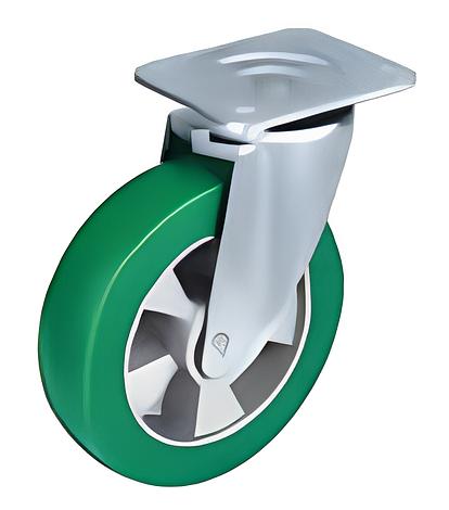 Большегрузные колёса с полиуретановым контактным слоем серия S-APS 160C-T фото 1