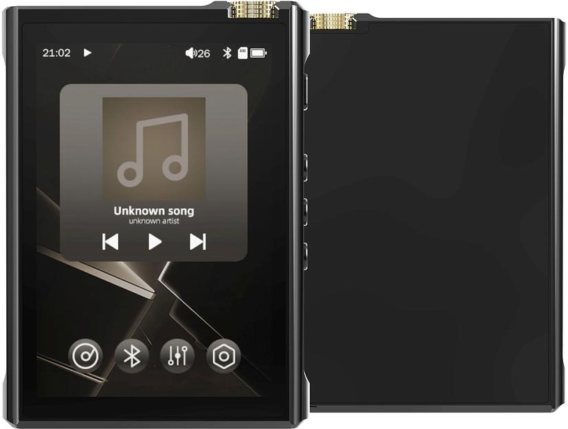 Плеер Hi-Fi Flash Digma Pro XT7 черный/золотистый/3.5"/FM/microSD/microSDHC фото 7